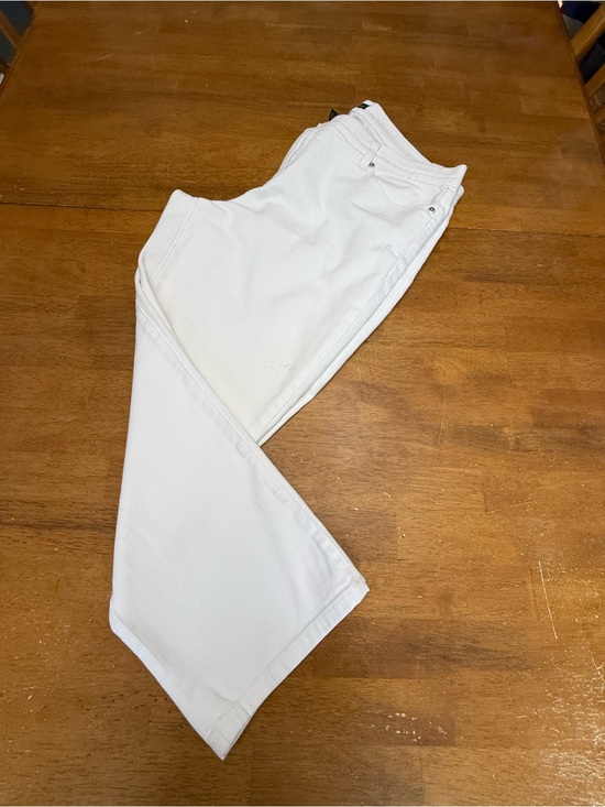 Lauren Ralph Lauren Denim - Lauren Ralph Lauren White Straight-Leg Women's Jeans 14W